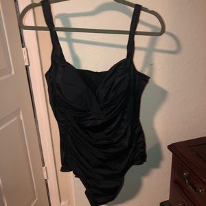 Croft and Barrow black one piece